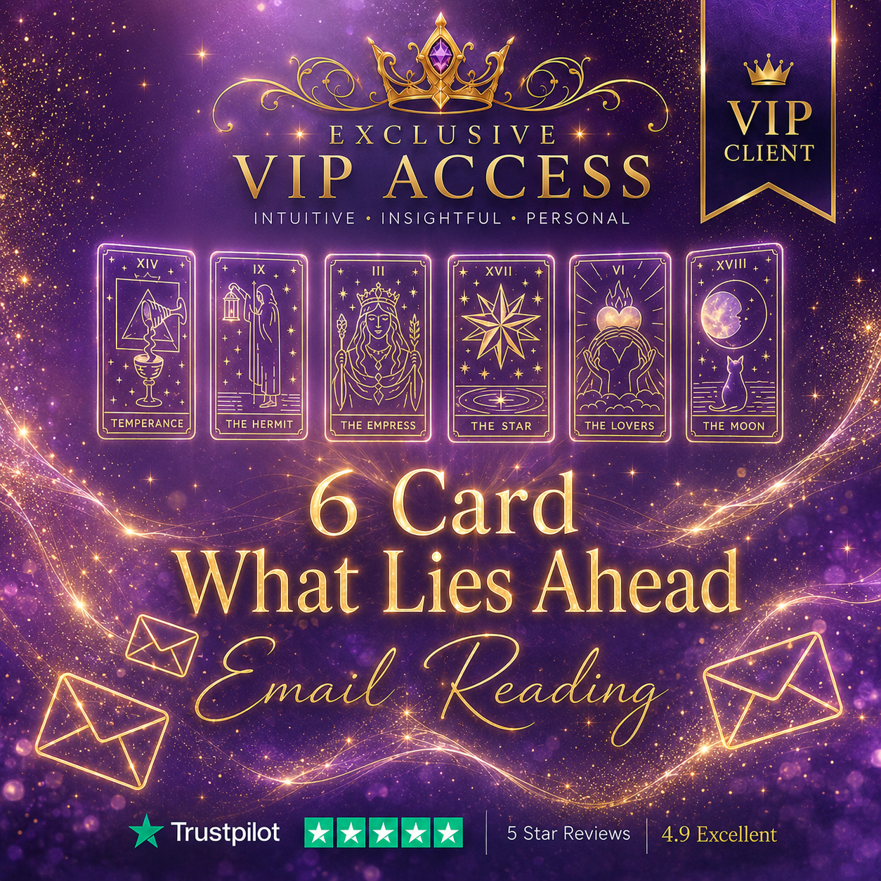 VIP 6 Card What Lies Ahead Reading