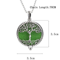 New Aromatherapy Diffuser Necklace Vintage Flower Butterfly Open Locket Aroma Pendant Perfume Essential Oil Diffuser Necklace