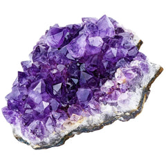 Amethyst Cluster Geode Natural Irregular Purple Quartz Stone Point Wand Energy Healing Mineral Crystal Rock Specimen Room Decor