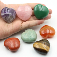 40mm Amethyst and Rose Quartz for Healing and Decor