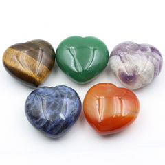 40mm Amethyst and Rose Quartz for Healing and Decor