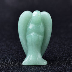 17 Various Natural Guardian Angel Crystals