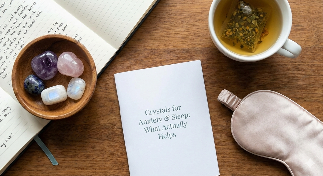 Crystals for Anxiety & Sleep: What Actually Helps