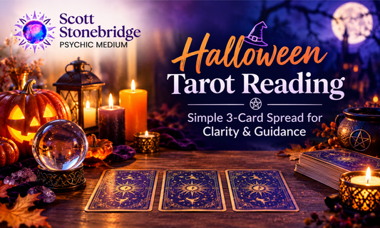 Halloween Tarot Reading: Simple 3-Card Spread for Clarity & Guidance
