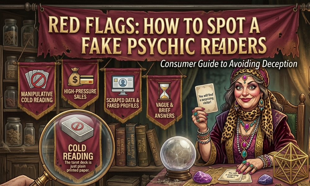 Red Flags: How to Spot a Fake Psychic Readers