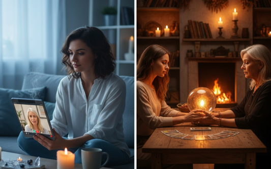 Online vs In-Person Psychic Readings: Pros & Cons