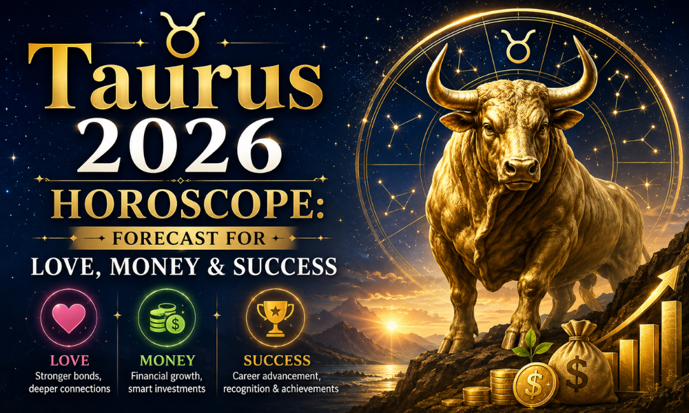 Taurus 2026 Horoscope: Forecast for Love, Money & Success