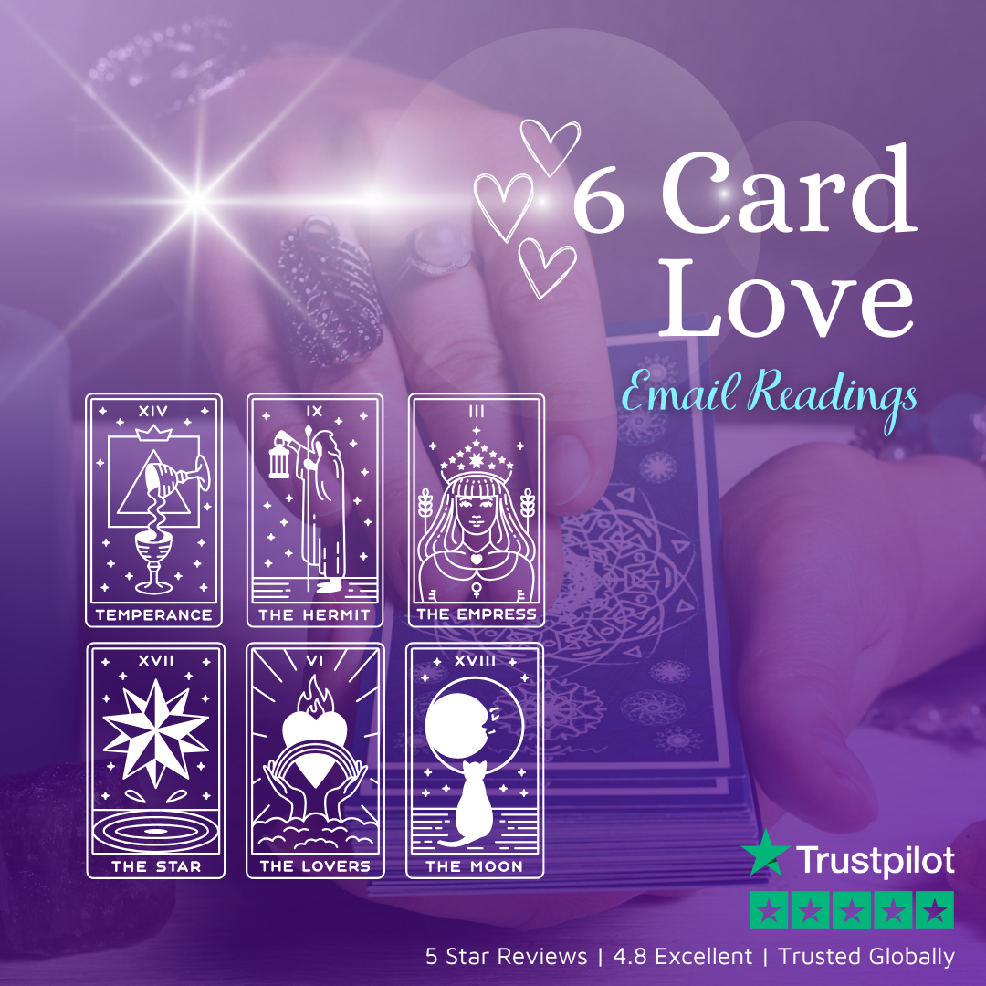 6 Card Love Reading (E)