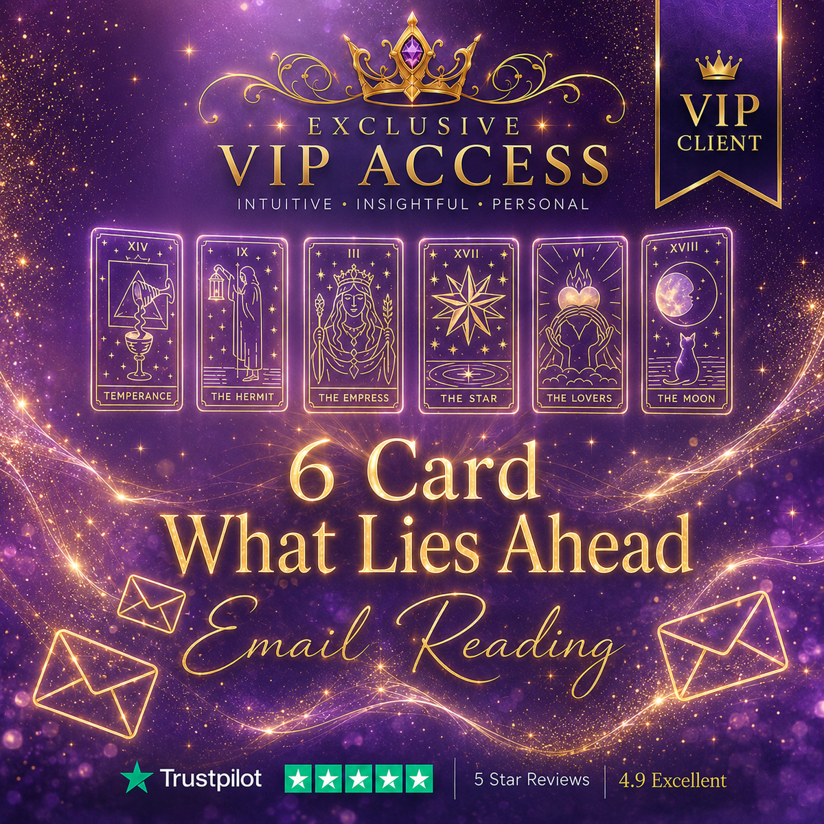 VIP 6 Card What Lies Ahead Reading
