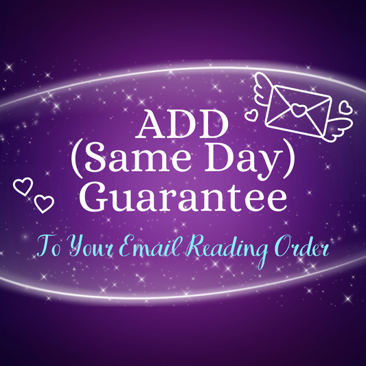 Add SAME DAY Guarantee