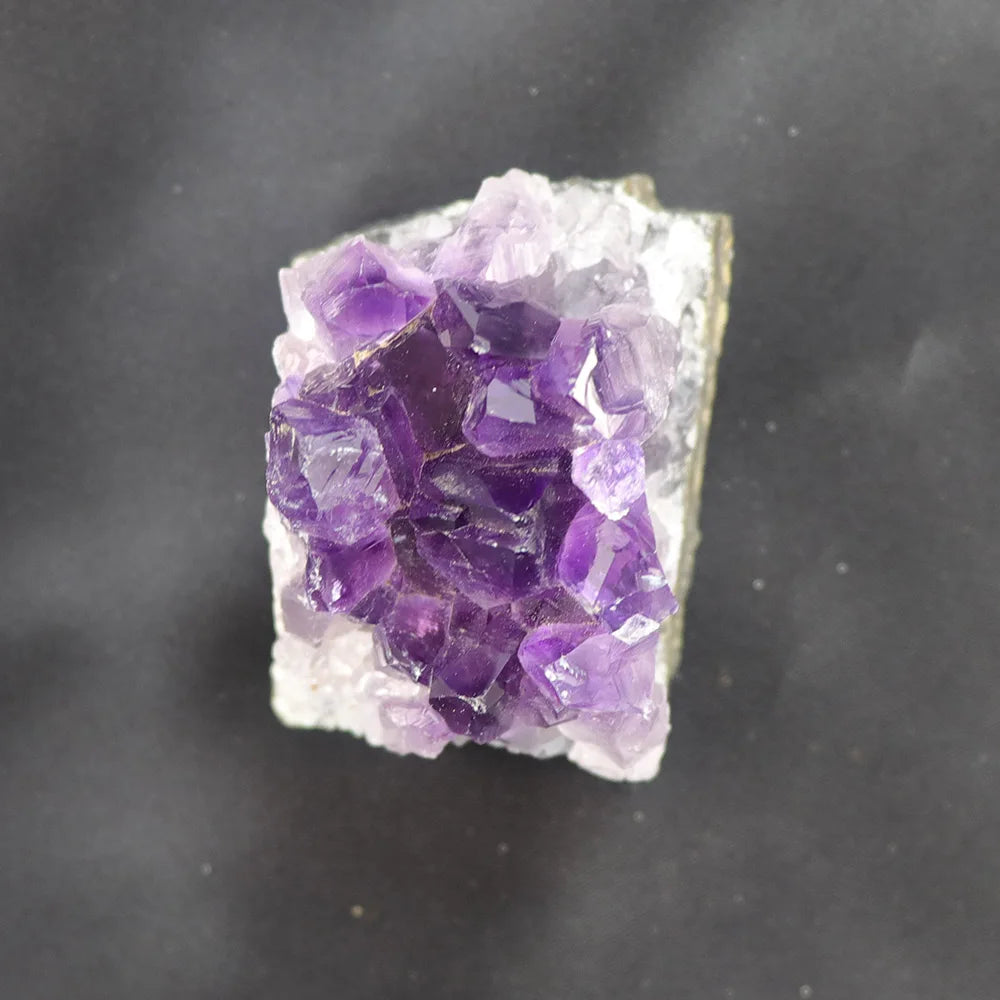 10-70g 30-50mm Amethyst Geode Natural Crystal Quartz Stone Wand Point Energy Healing Mineral Stone Rock Home Decor Geode