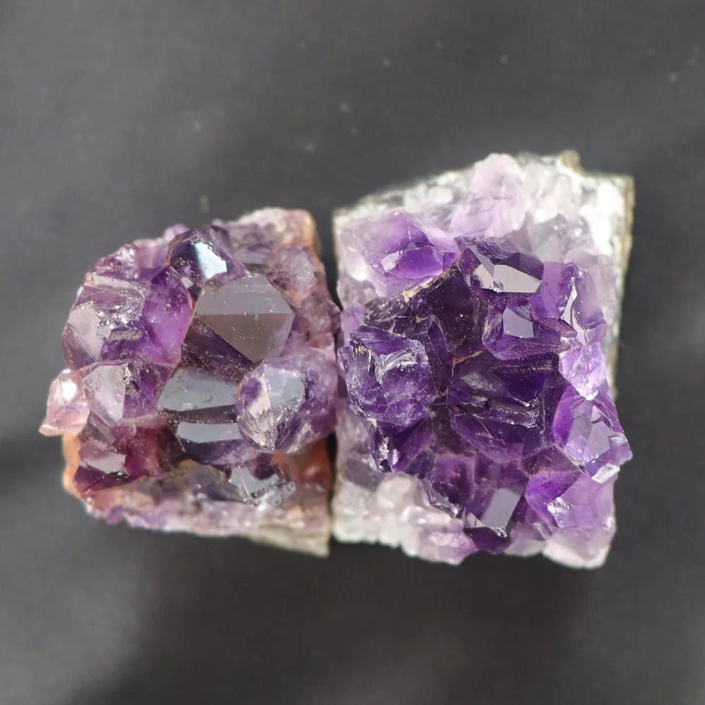10-70g 30-50mm Amethyst Geode Natural Crystal Quartz Stone Wand Point Energy Healing Mineral Stone Rock Home Decor Geode