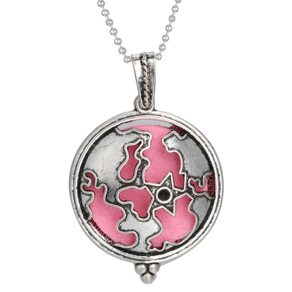 New Aromatherapy Diffuser Necklace Vintage Flower Butterfly Open Locket Aroma Pendant Perfume Essential Oil Diffuser Necklace