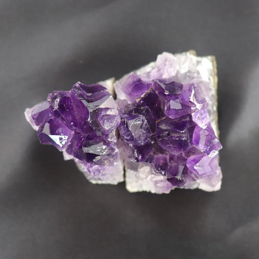 10-70g 30-50mm Amethyst Geode Natural Crystal Quartz Stone Wand Point Energy Healing Mineral Stone Rock Home Decor Geode