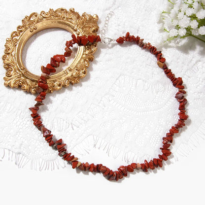 Natural Stone Choker Necklace
