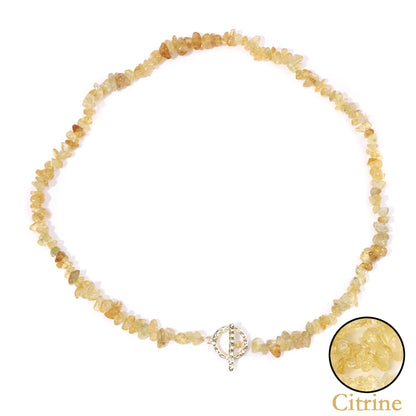 Natural Stone Choker Necklace