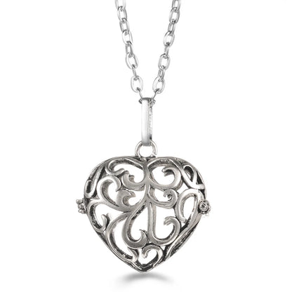 Russia Tradition Chime Exquisite Angel Wings Caller Necklace Essential Oil Diffuser Pregnant Woman Aromatherapy Pendant Jewelry