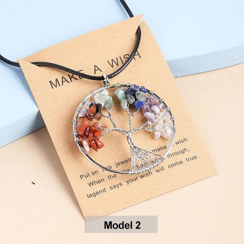 7 Chakra Reiki Pendant