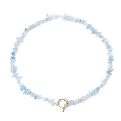 Natural Stone Choker Necklace