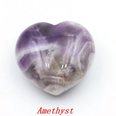 40mm Amethyst and Rose Quartz for Healing and Decor