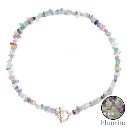 Natural Stone Choker Necklace