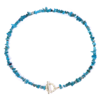 Natural Stone Choker Necklace