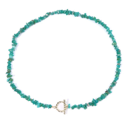 Natural Stone Choker Necklace