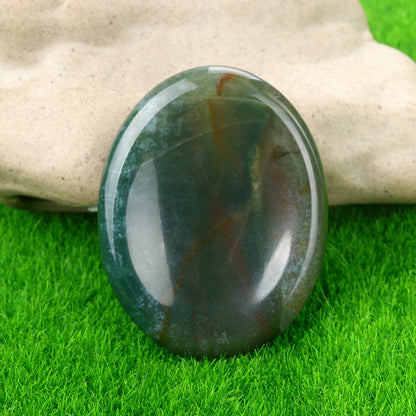 Thumb Worry Stone Oval Quartz Healing Crystal Chakra & Natural Gemstone Decor
