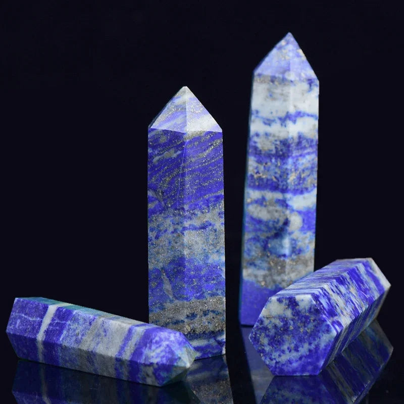 Natural Point Wand Rose Quartz & Amethyst Crystal for Healing and Home Decor