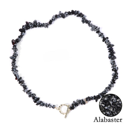 Natural Stone Choker Necklace