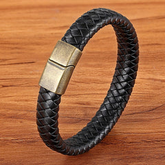 69 Various Leather Stainless Steel Braided Bracelet