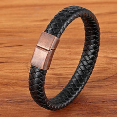 69 Various Leather Stainless Steel Braided Bracelet