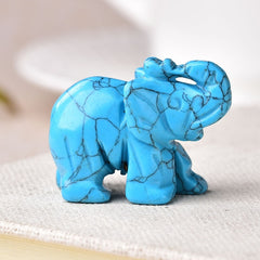 20 Various Natural Quartz Elephant Crystal