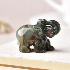 20 Various Natural Quartz Elephant Crystal