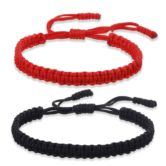 41 Various Handmade Ethnic Tibetan Woven Bracelets