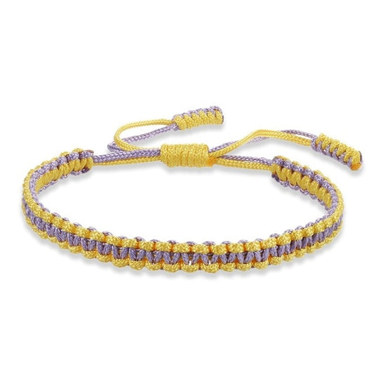 41 Various Handmade Ethnic Tibetan Woven Bracelets