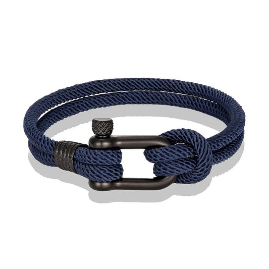 18 Various U Shape Rope Buckle Survival Bracelet