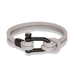 18 Various U Shape Rope Buckle Survival Bracelet