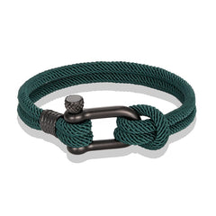 18 Various U Shape Rope Buckle Survival Bracelet