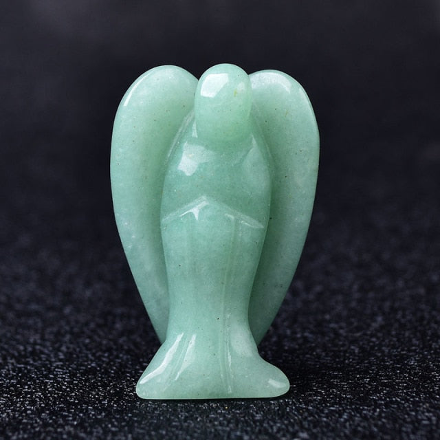 17 Various Natural Guardian Angel Crystals