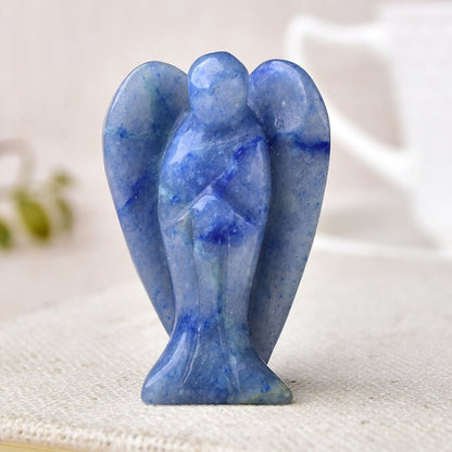 17 Various Natural Guardian Angel Crystals