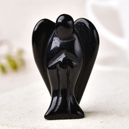 17 Various Natural Guardian Angel Crystals