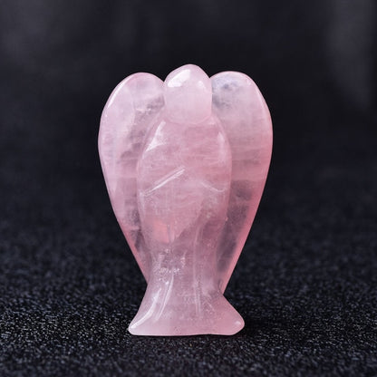 17 Various Natural Guardian Angel Crystals