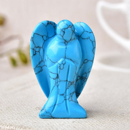 17 Various Natural Guardian Angel Crystals