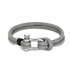 18 Various U Shape Rope Buckle Survival Bracelet