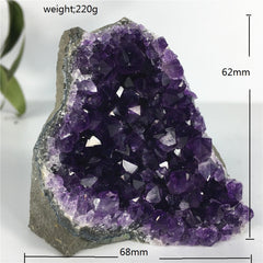36 Various Natural Amethyst Quartz Crystal Cluster
