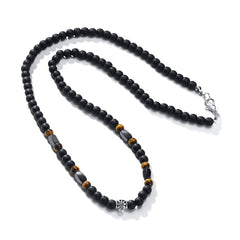 4 Various Tribal Ethnic Beaded Necklace