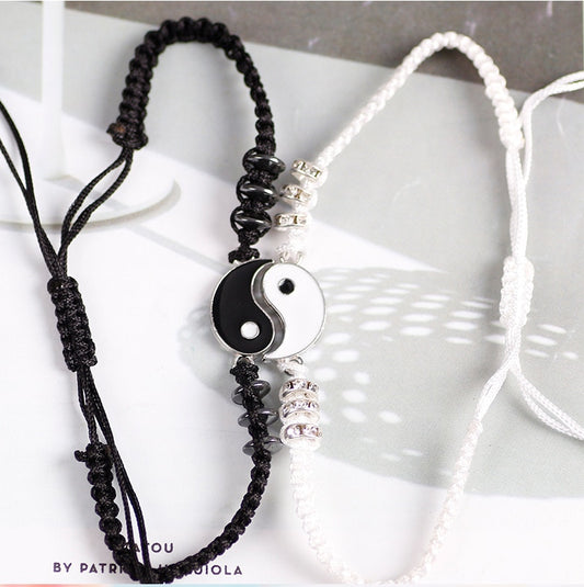20 Various Chinese Tai Chi Breaded Couple Bracelets