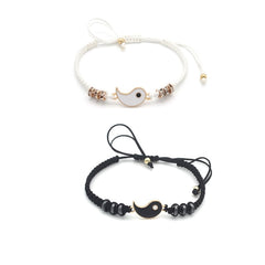20 Various Chinese Tai Chi Breaded Couple Bracelets