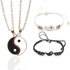 20 Various Chinese Tai Chi Breaded Couple Bracelets